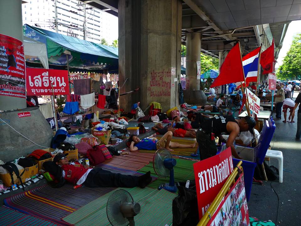 Восстания оппозиции в Бангкоке